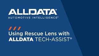 ALLDATA Tech-Assist, using RescueLens