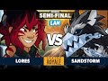 Lores vs Sandstorm - Winners Semi-Final - Spring Royale 2024 - LAN 1v1