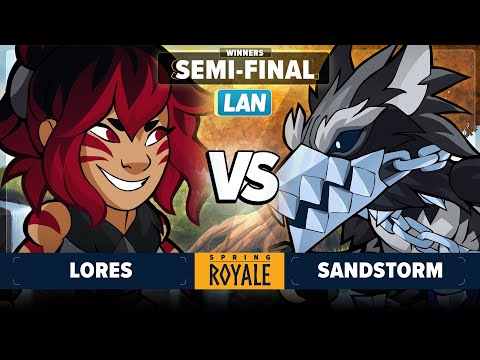 Lores vs Sandstorm - Winners Semi-Final - Spring Royale 2024 - LAN 1v1