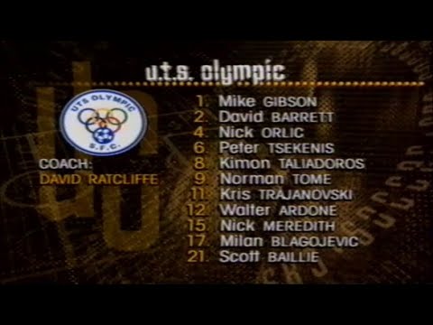 NSL 1995/96 Season - Adelaide City FC vs UTS Sydney Olympic