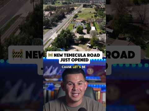 ✅New Temecula Road just opened