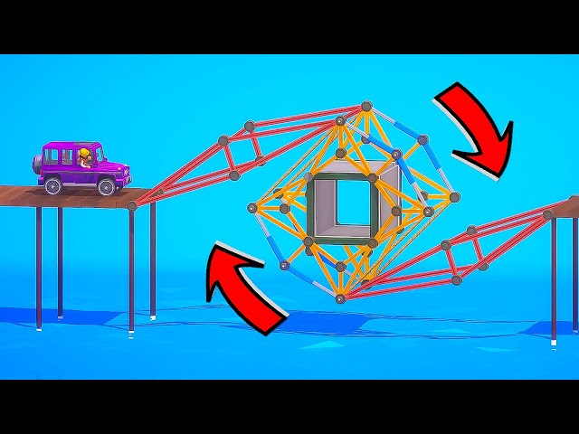 Unfold the roads to make a bridge, simple right? Poly Bridge 3! SDDEFAULT Thumbnail