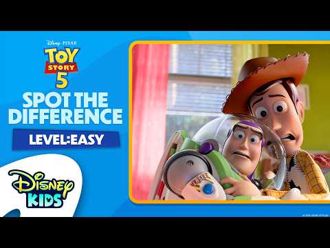 Spot the Difference - Toy Story 5 - Level: Easy