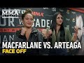 Ilima-Lei Macfarlane vs. Veta Arteaga Bellator Staredown - MMA Fighting