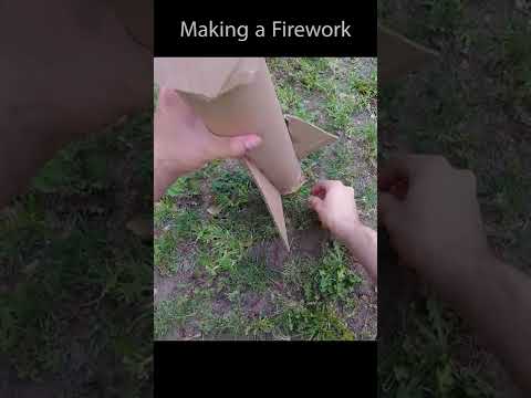 Making a Massive Firework #shorts