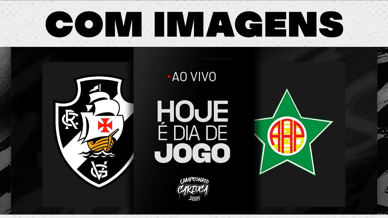 COM IMAGENS - VASCO X PORTUGUESA | AO VIVO CARIOCA 2025