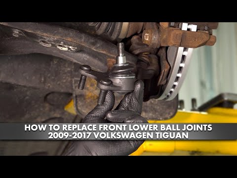 How to Replace Front Lower Ball Joints 2009-2017 Volkswagen Tiguan