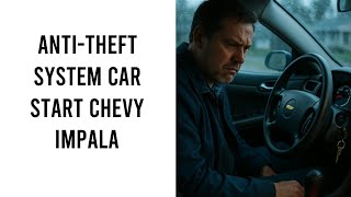Anti Theft System Car Won't Start Chevy Impala