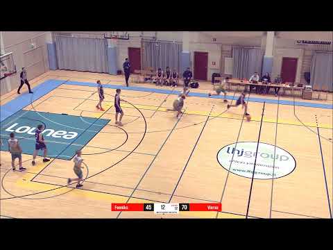 MU19 läntinen 1-divisioona. Feeniks Basket - Rauma Basket