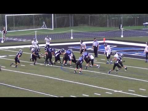 TMA Eagles Highlights of #7 Brandon Dickens vs ICS 9/13/13