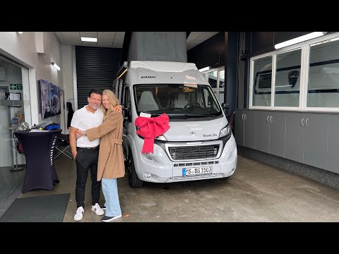 All beginnings are difficult….Pickup Knaus Boxlife Camper Van