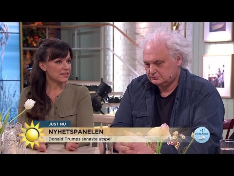 Om Trumps utspel: "Många gillar snabba lösningar" - Nyhetsmorgon (TV4)