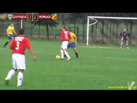 [15.09.10r.]  ZAWADA NOWY SĄCZ - POPRAD RYTRO 0:2 SKRÓT MECZU