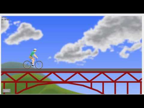 Happy Wheels w/ FLuffee- Episode 1 - Stop landing on your head!
