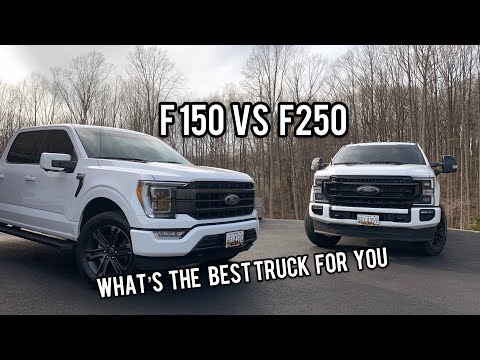 2021 F150 VS 2021 F250
