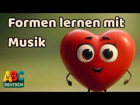 Formen lernen mit Musik 🎵 | Kreis, Quadrat, Dreieck & mehr – Kinderlied & Lernvideo