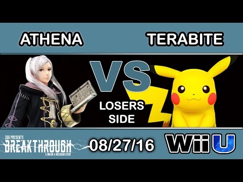 2GG: Breakthrough - SG | Athena (Robin) Vs. Terabite (Pikachu) Losers Side - Smash Wii U