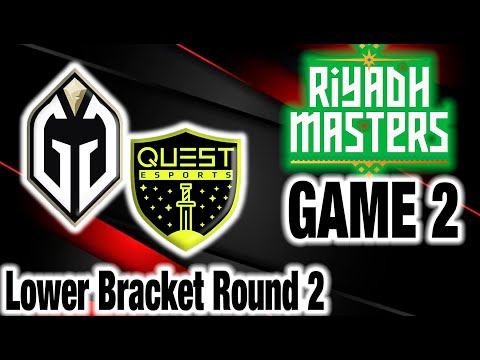 Gaimin Gladiators(GG) VS Quest Esports - GAME 2 - Lower Bracket - Riyadh Masters - Highlights DOTA 2