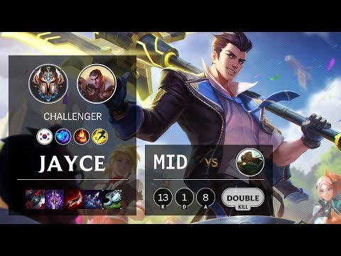 Jayce Mid vs Illaoi - KR Challenger Patch 10.11