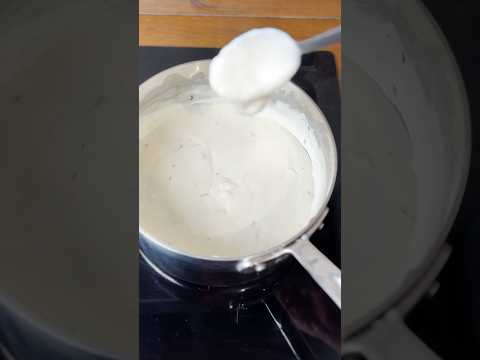 SALSA BLANCA (Bechamel) #receta #facilyrapido #idea #rico #food #cocina