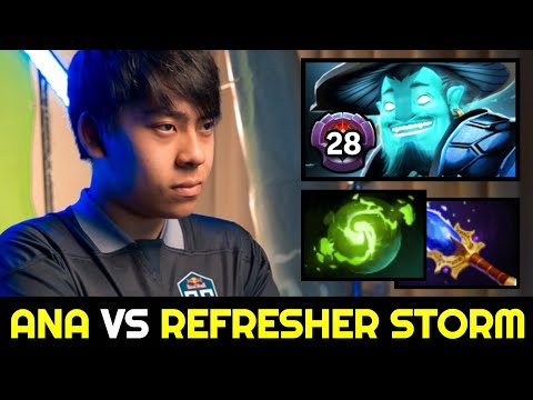 ANA Intense Game vs Refresher Storm Spirit — 68K Damage Nature's Prophet Dota 2