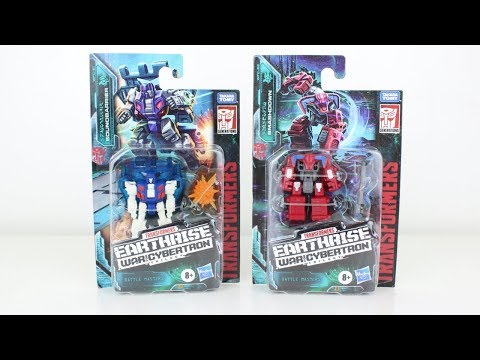 Transformers Earthrise Wave 1 Battle Masters Soundbarrier & Smashdown Review