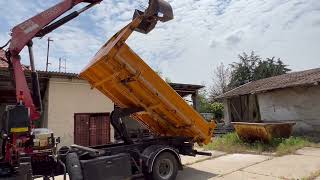 MAN TGL 12.180 Fassi F95 A.21 rádió