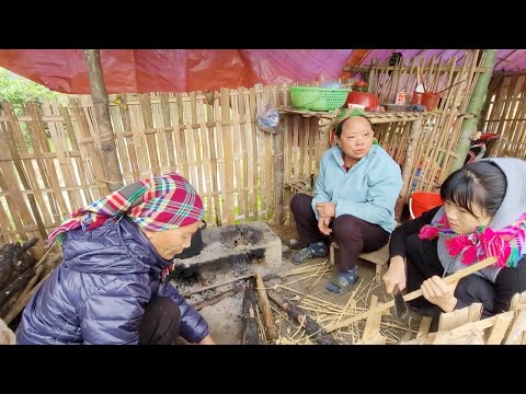 The mother was very angry and scolded Dinh for not having meat to eat