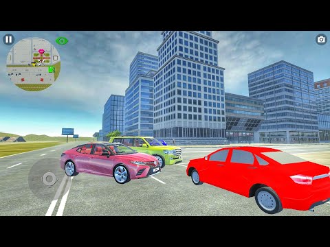 Car Sim Japan | Toyota Camry & SUV Driving - Gameplay
