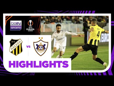 BK Häcken v FK Qarabag | Europa League | Match Highlights