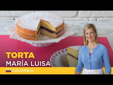 MARÍA LUISA CAKE 🍰 FLUFFY CAKE FROM COLOMBIA by Anna Olson | The Gourmet