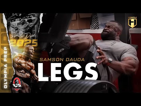 Samson Dauda’s LEG DAY Will Leave You Shaking – 7 Brutal Exercises! | 2025 Olympia Series | HOSSTILE