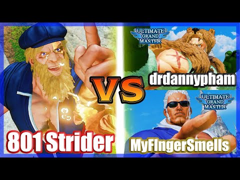 SFV CE 👊🏻 801 Strider (G) vs drdannypham (Zangief) & MyFIngerSmells (Urien) FT2
