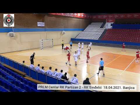 PRLM Centar RK Partizan 2 - RK Sinđelić 18.04.2021. Banjica