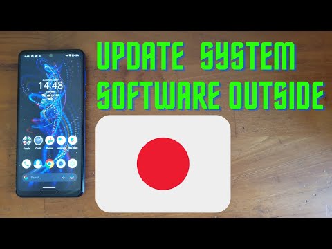 How to update sharp aquos phone outside of Japan