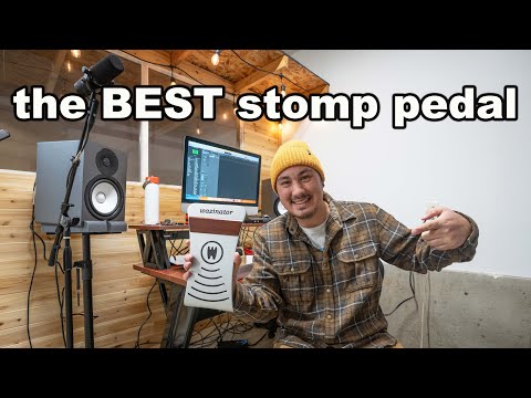 The Best Percussion Stomp Box Pedal You Can Buy! - Wazinator Dropkick Review, Testing, & Unboxing