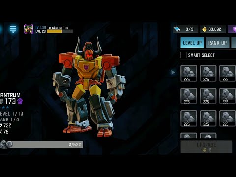 3-Star Tantrum unlocked| Transformers: forged to fight