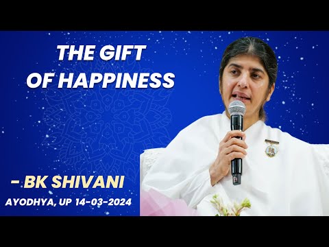 Live:- The Gift of Happiness  @bkshivani  | Ayodhya, UP | 14-03-2024 at 6:00pm