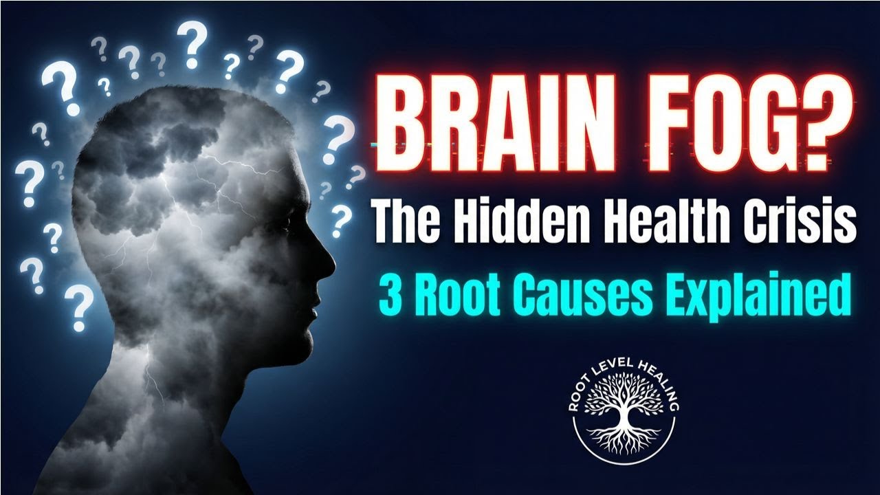 Brain Fog? The Hidden Health Crisis: 3 Root Causes Explained Video
