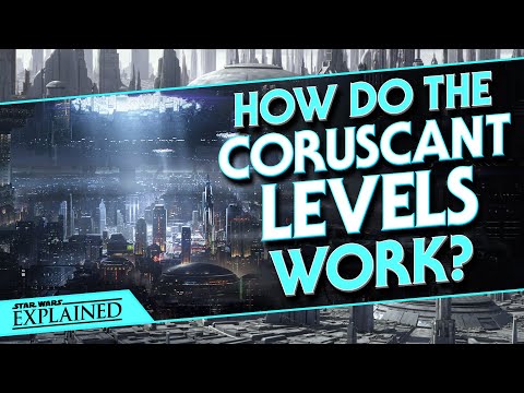 How the Levels on Coruscant Work