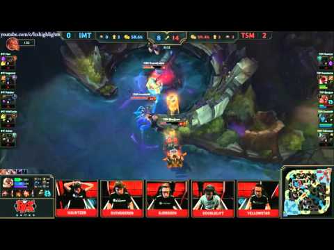 IMT vs TSM Highlights   IMMORTALS vs TEAM SOLOMID Game 3 NA LCS Playoffs   SPRING 2016 Semifinal #2