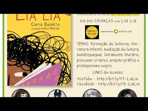LAN�AMENTO DO LIVRO LIA LIA DE CINTIA BARRETO E CAMILO MARTINS