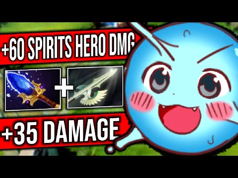 THIS HERO MUST BE NERF..!! Imba Hard Carry Io Aghanim Scepter 7.27 | Dota 2