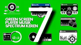 Download lagu Kumpulan Green Screen spectrum efek 💚 Player Musik Terbaru 💚 Keren  2020 untuk Post story mp3