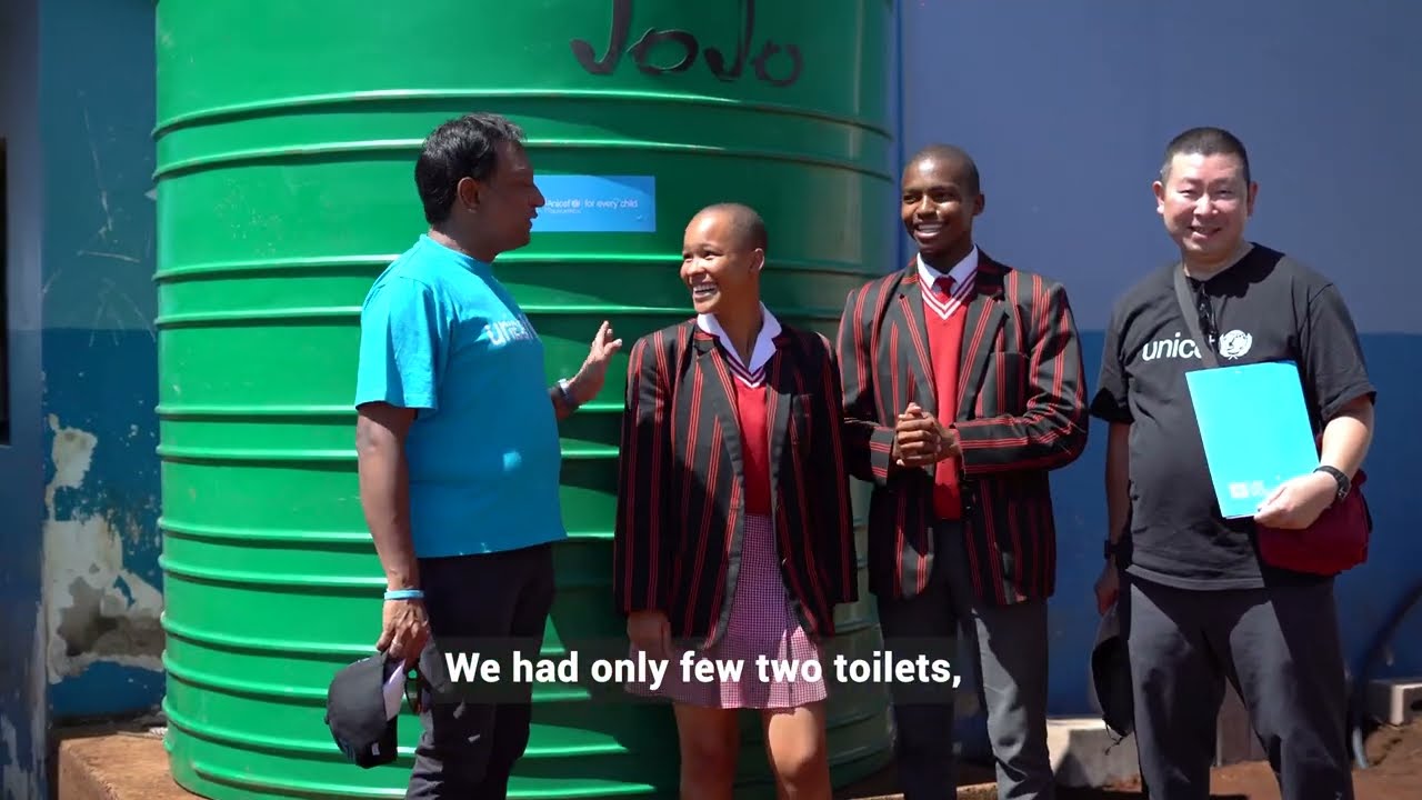Safe and sanitary facilities bring relief, improve learning in schools