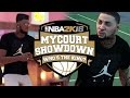 NBA 2K16 My Court Showdown 3V3 STEP BACK GAME WINNER KUDA THINK HE CURRY
