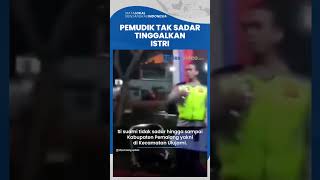 Pemudik Ini Tak Sadar Tinggalkan Istrinya di Brebes Setelah Berkendara 2 Jam, Kaget Dapat 21 Telepon