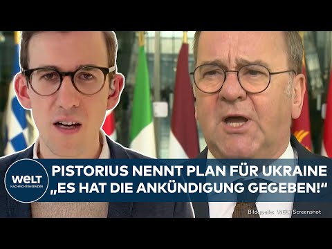 PUTINS KRIEG: Showdown in Brüssel! Pistorius kündigt Plan für die Ukraine an