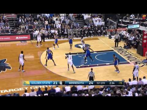 Ricky Rubio vs Golden State Warriors 21.03.2016 (20Pts)