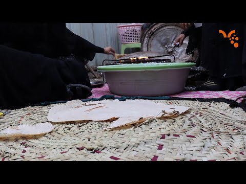 شاهد بالفيديو.. السياح .. وجبة إفطار المشاية في مواكب البصرة #المربد